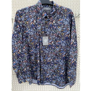 Peter Gribby Bird Motive Shirt