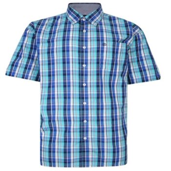 espionage-blue-check-shirt