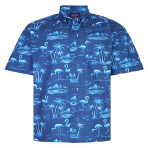 Espionage Flamingo Short Sleeve Shirt