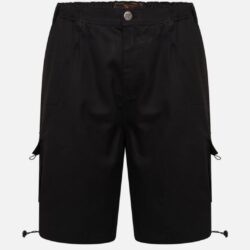 Forge Black Cargo Shorts
