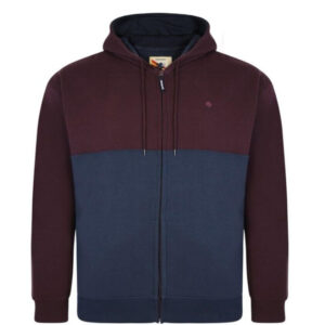 Espionage Hoody Burgandy-Navy