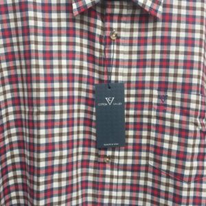 KINGSIZE COTTON VALLEY 14370 TWILL CHECK SHIRT 2XL3XL4XL5XL6XL7XL8XL