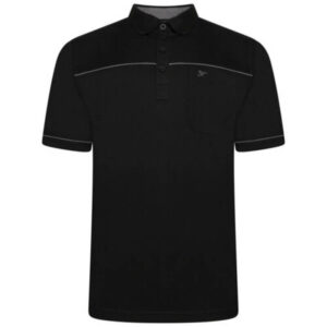 Forge Black Golf Shirt